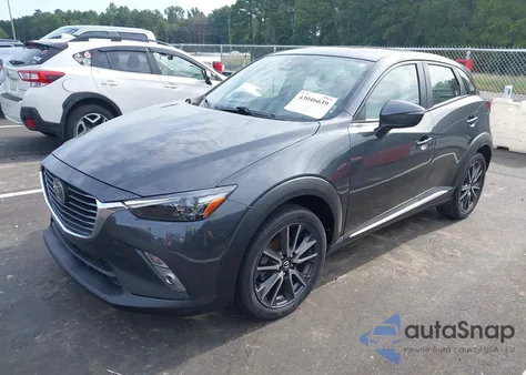 2017 Mazda Cx-3 Grand Touring from USA, damaged, VIN JM1DKDD70H0147196